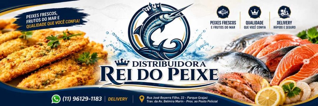 Galeria 🐟👑 REI DO PEIXE – PEIXARIA E DISTRIBUIDORA 👑🐟