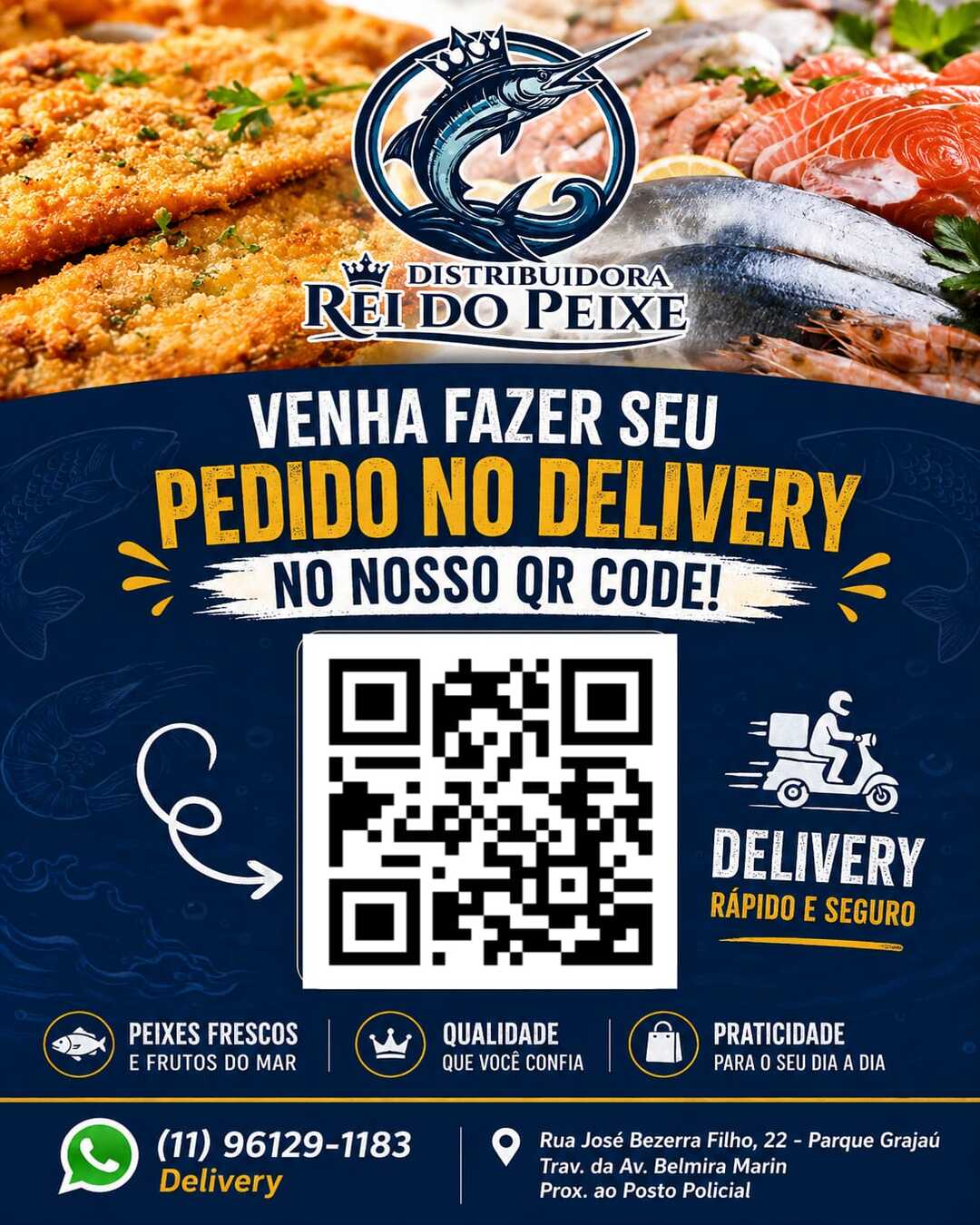Galeria 🐟👑 REI DO PEIXE – PEIXARIA E DISTRIBUIDORA 👑🐟