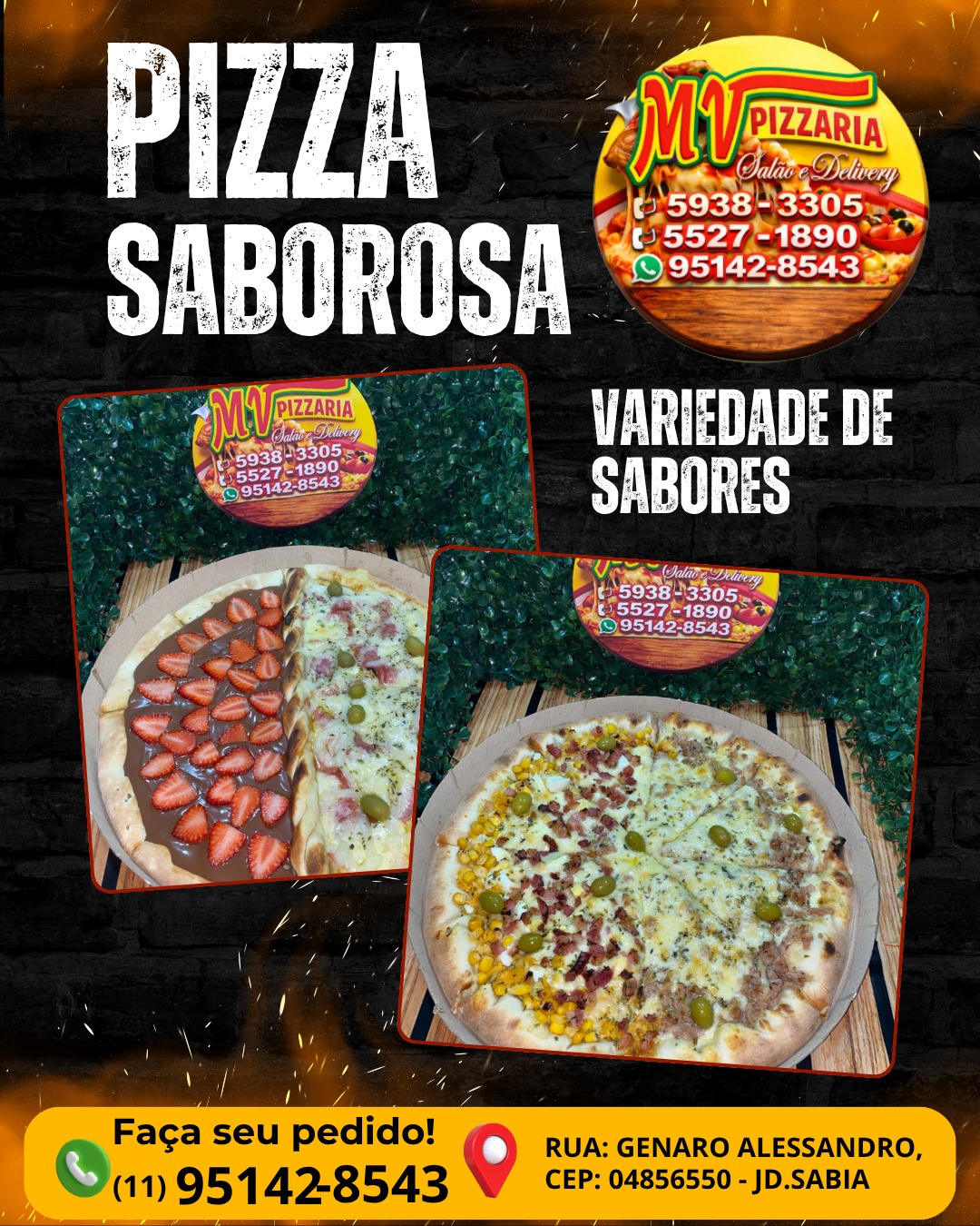 Galeria Mv Pizzaria Jd Sábia