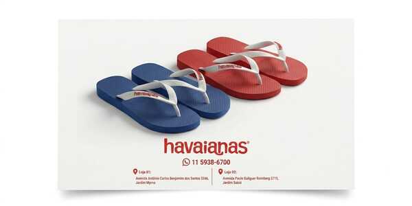🌴🩴 Vem para a Havaianas! 🩴🌴