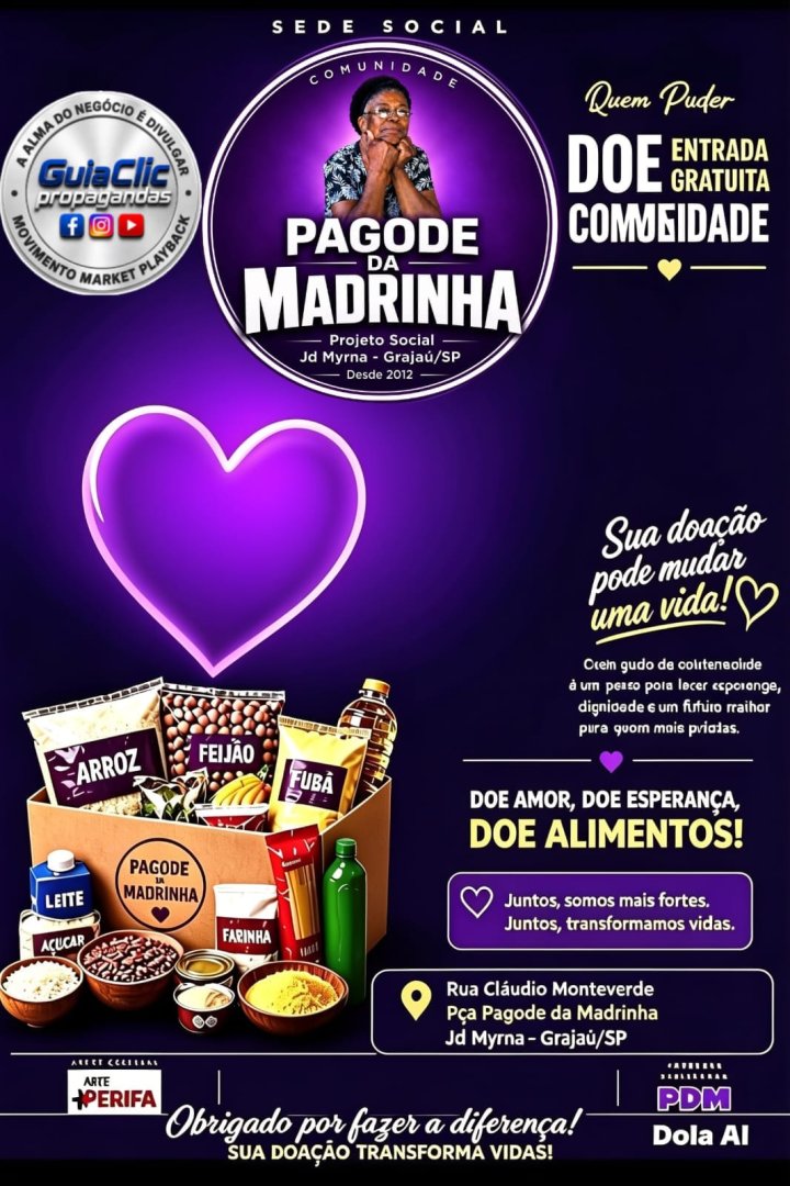 Ação social Pagode da Madrinha