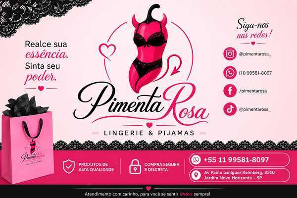 🌶️✨ PIMENTA ROSA – LINGERIE & PIJAMAS ✨🌶️