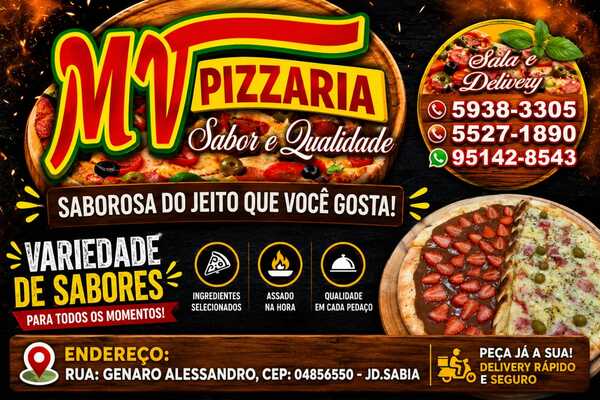 Mv Pizzaria Jd Sábia