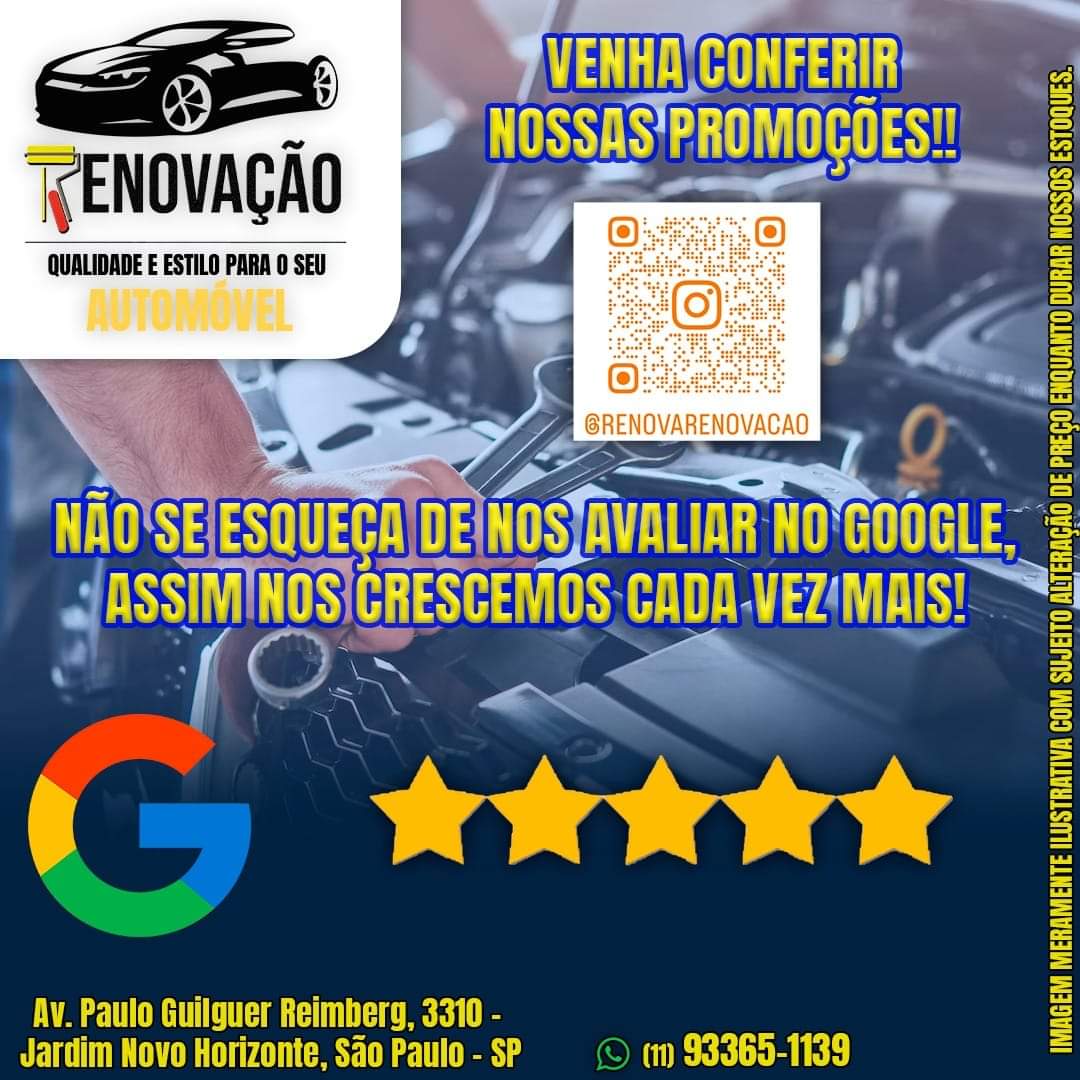 RENOVAÇÃO AUTO PEÇAS TOP10