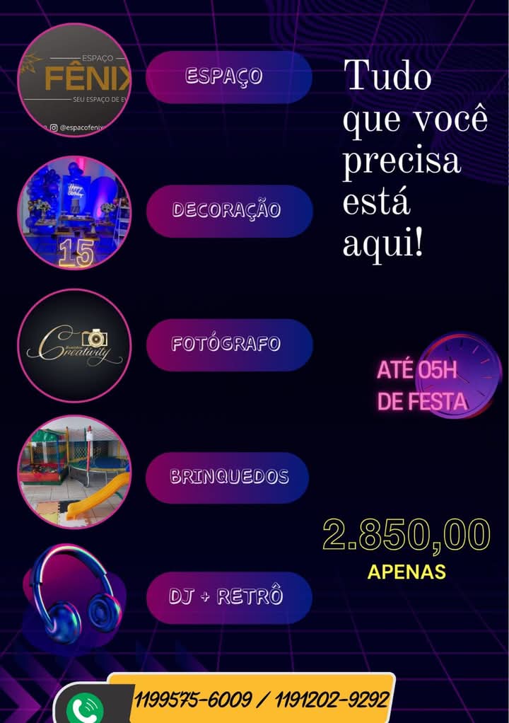 ESPAÇO FÊNIX TOP10