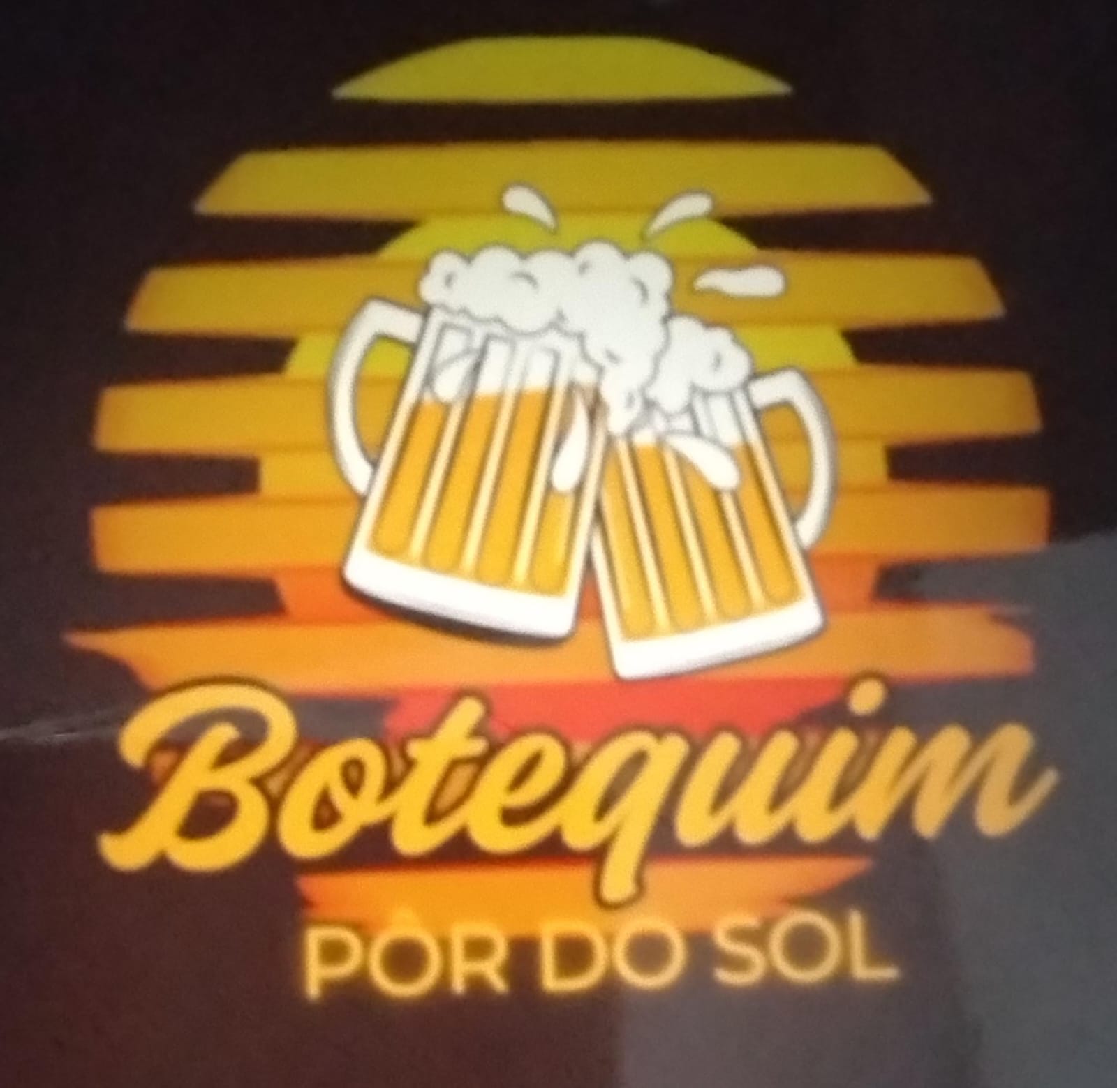 Botequim por do sol