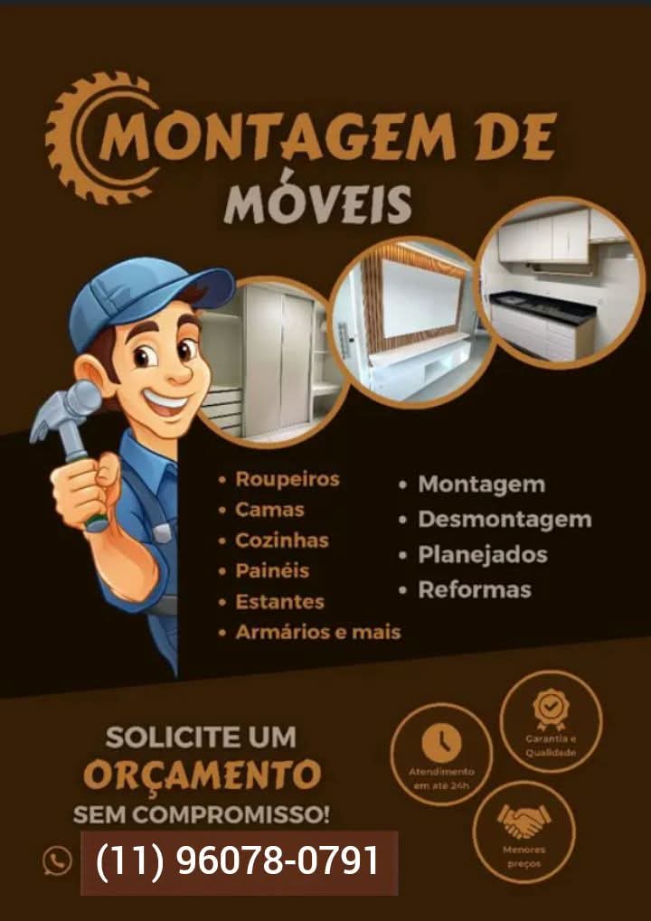 MONTAGEM DE MOVEIS
