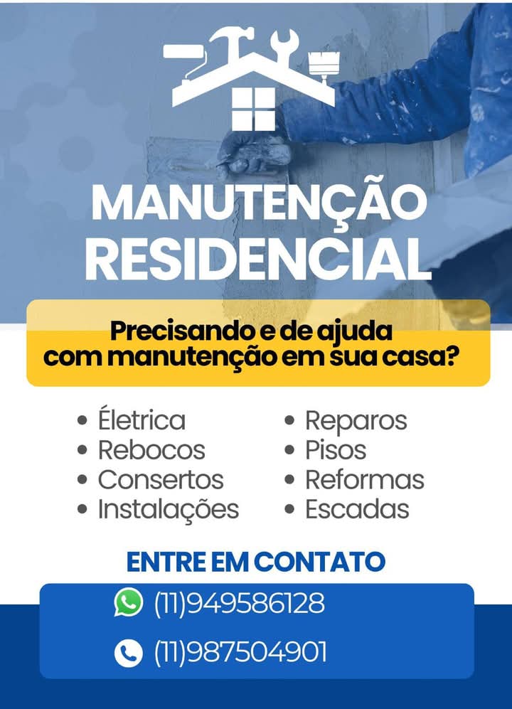 PEDREIRO MANUTENÇÃO GERAL