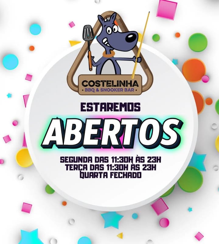 Costelinha • BBQ • Snooker Bar
