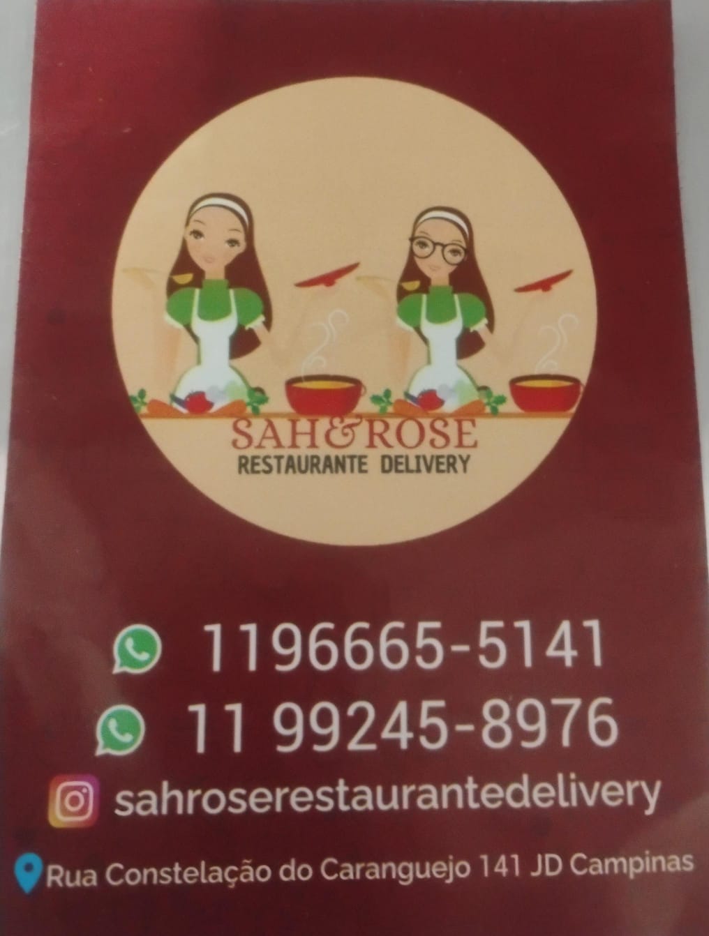 Sah&amp;Rose restaurante delivery
