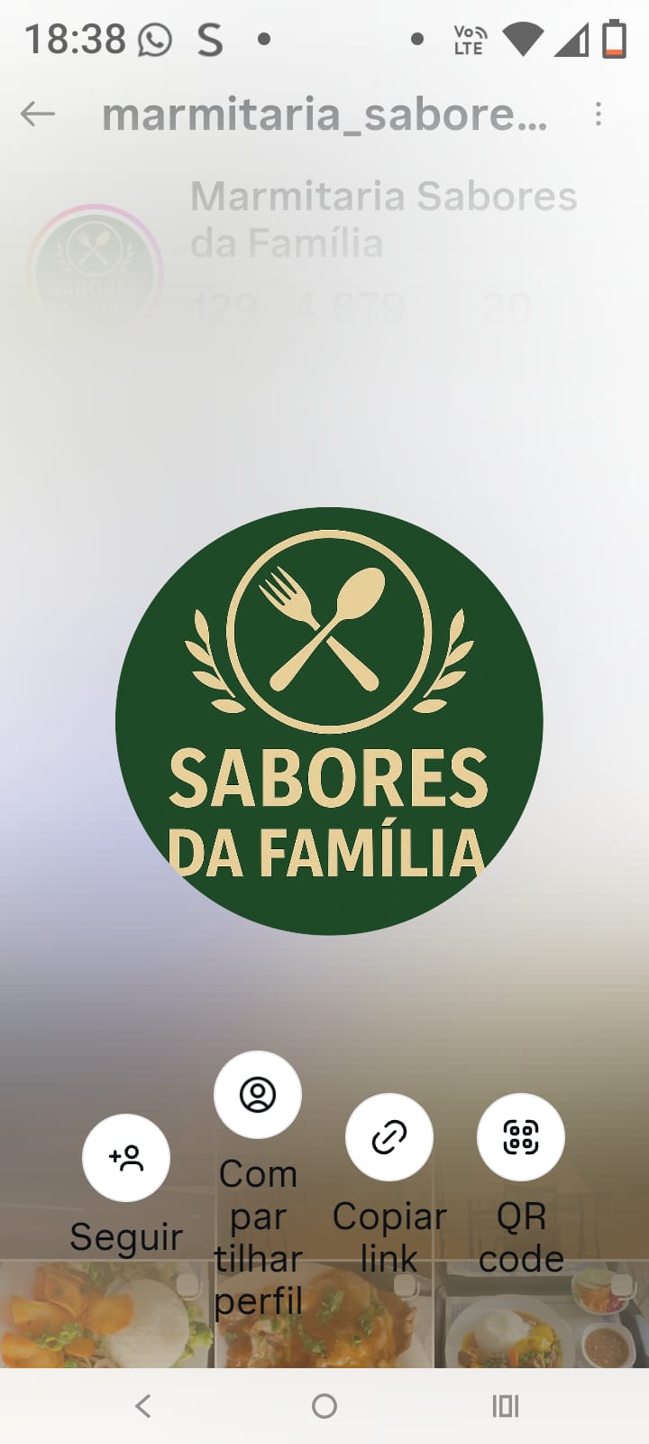 Marmitaria Sabores da Família
