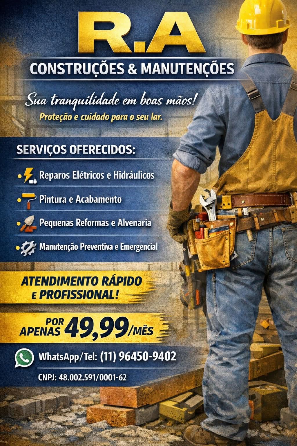 R.A Construções & Manutenções