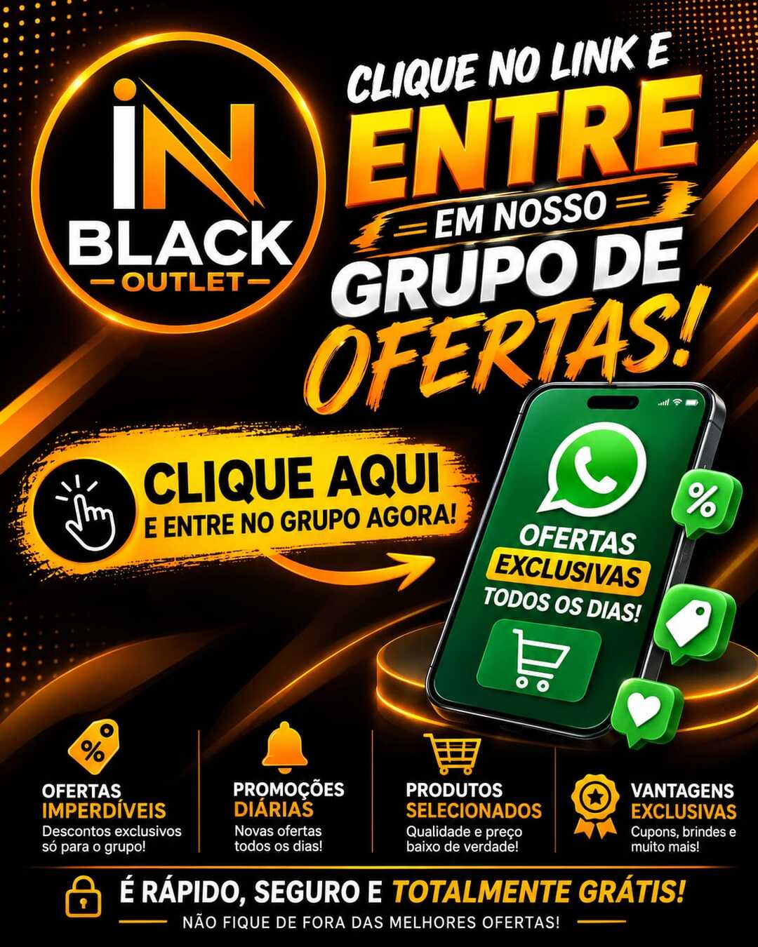 LOJA IN BLACK OUTLET