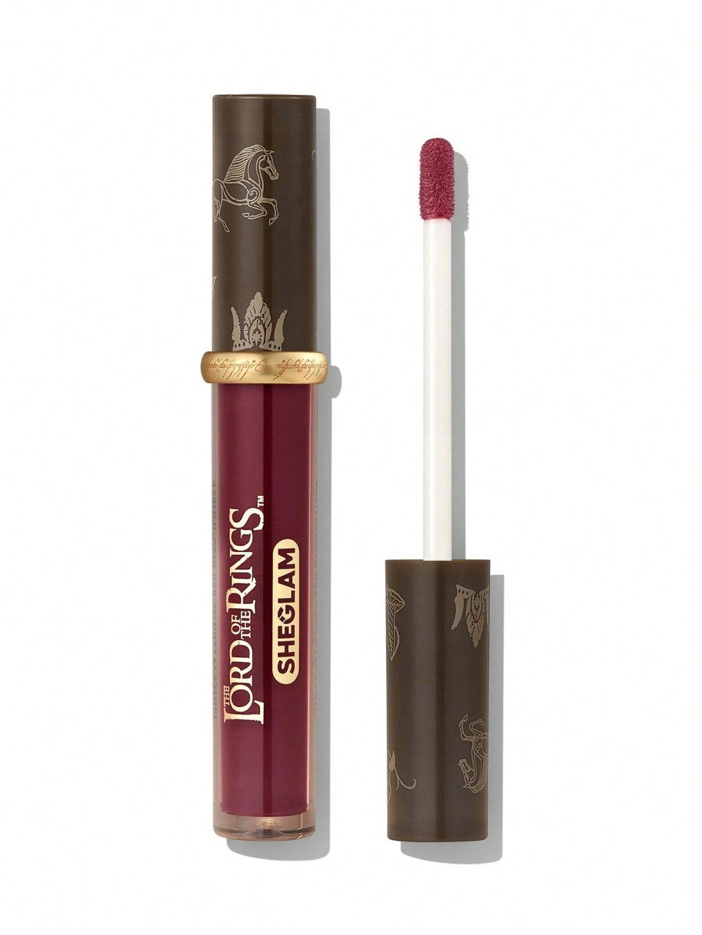 🛒THE LORD OF THE RINGS | SHEGLAM My Preciousss Gloss Labial-Mordor™ Marca De Beleza CosméTicos Maquiagem Para Mulheres E Meninas 700+ vendido
