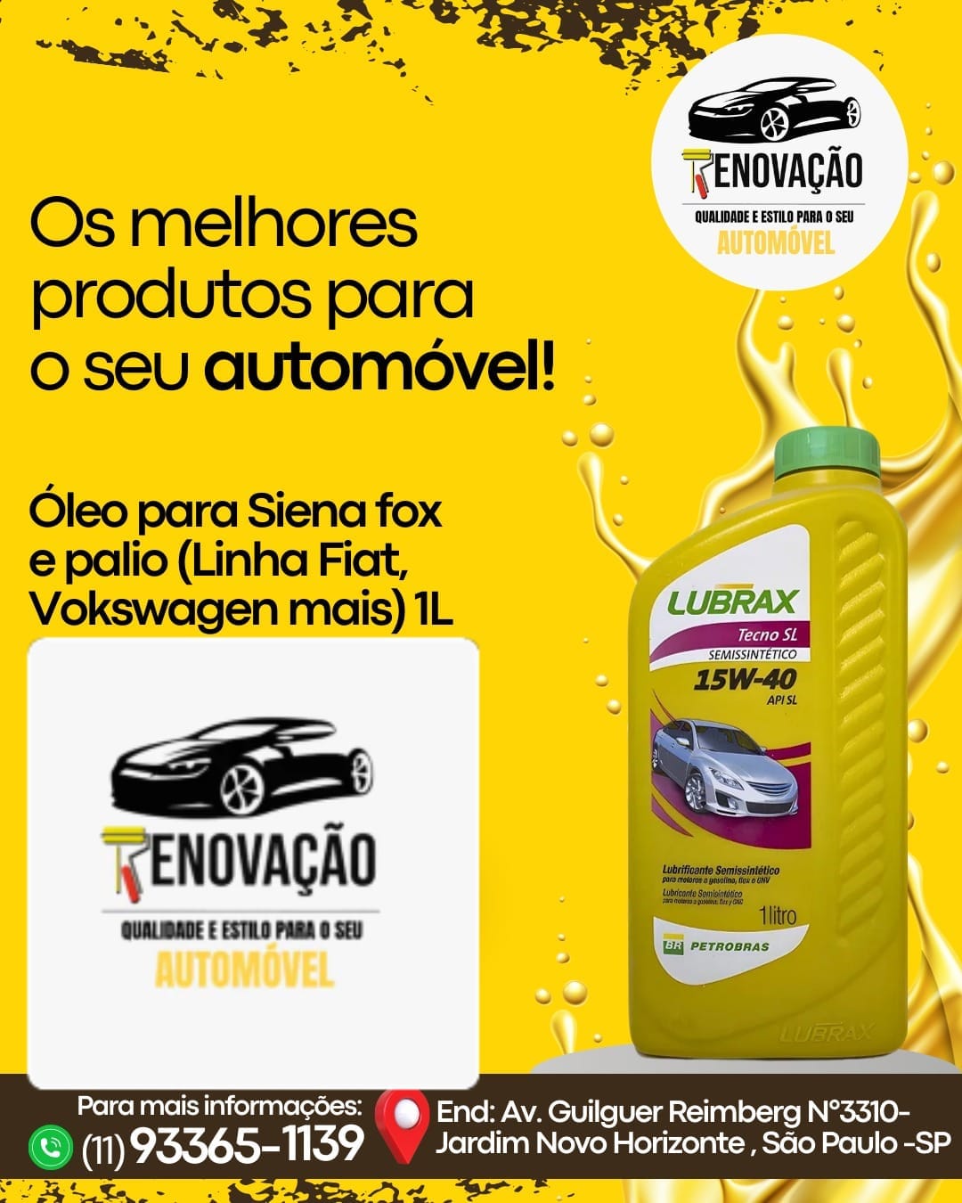 RENOVAÇÃO AUTO PEÇAS