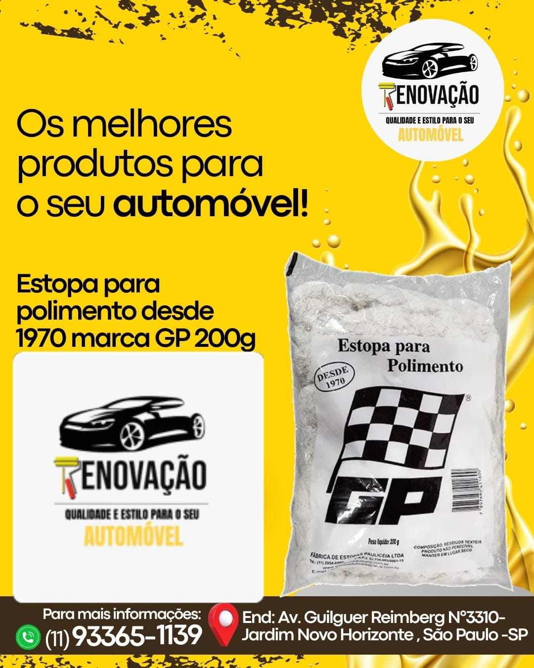 RENOVAÇÃO AUTO PEÇAS