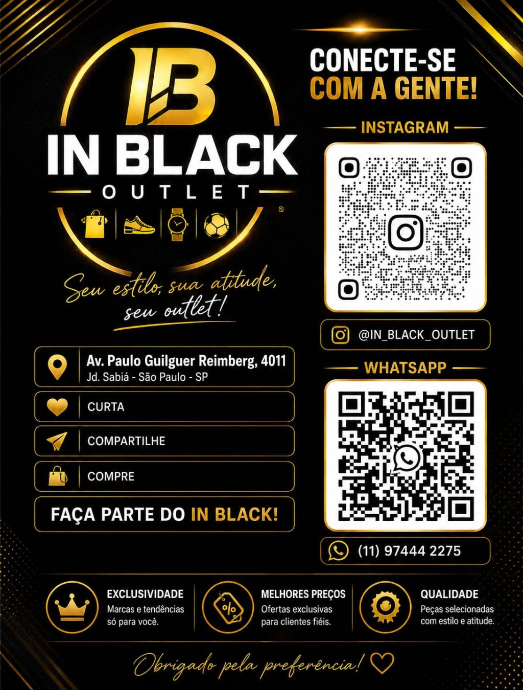 Galeria IN BLACK OUTLET 