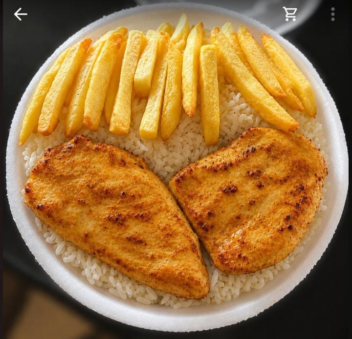 Marmita de filé de frango grelhado