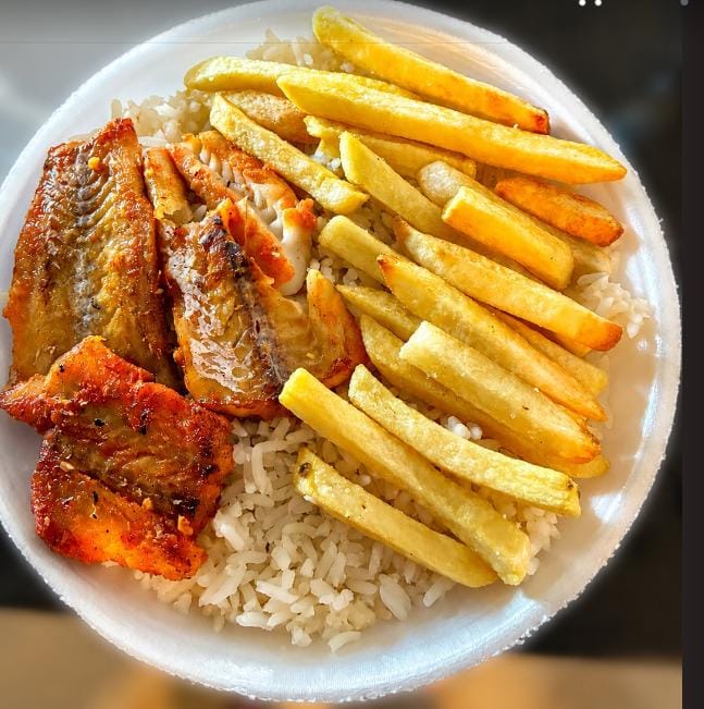 Marmita de Filé de peixe grelhado