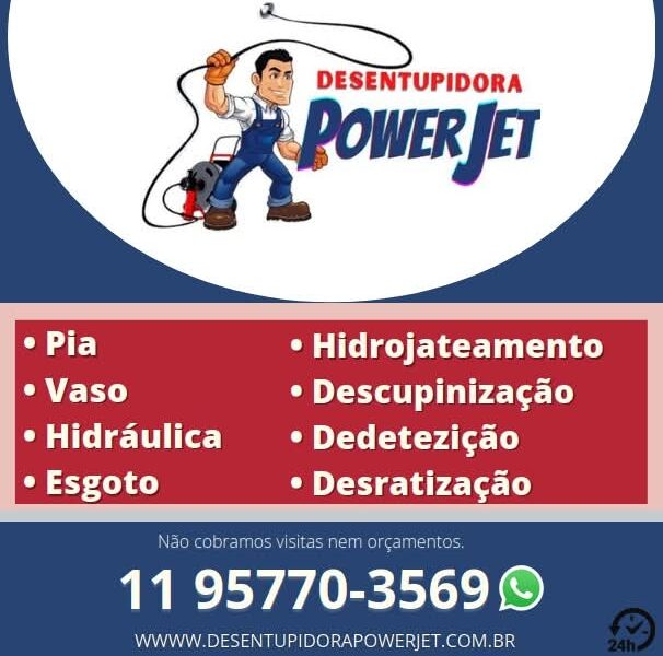 DESENTUPIDORA POWER JET