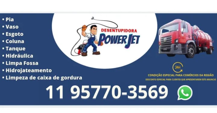 DESENTUPIDORA POWER JET