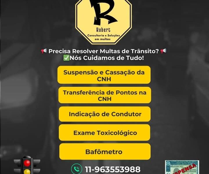 ROBERT CONSULTORIA E SOLUÇÕES EM MULTA