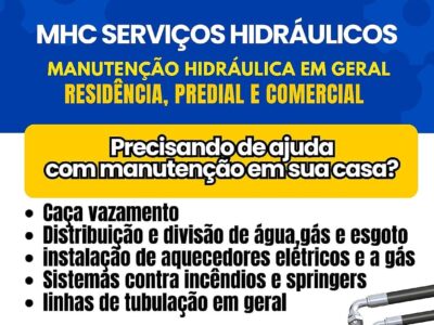 M.H.C SERVIÇOS HIDRAULICOS
