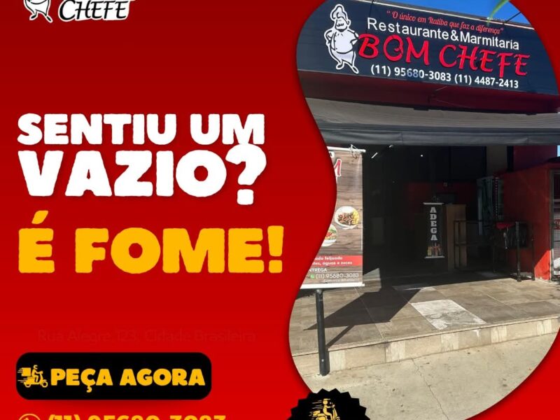 Bom Chefe Marmitaria & Lanchonete O Único em Itatiba