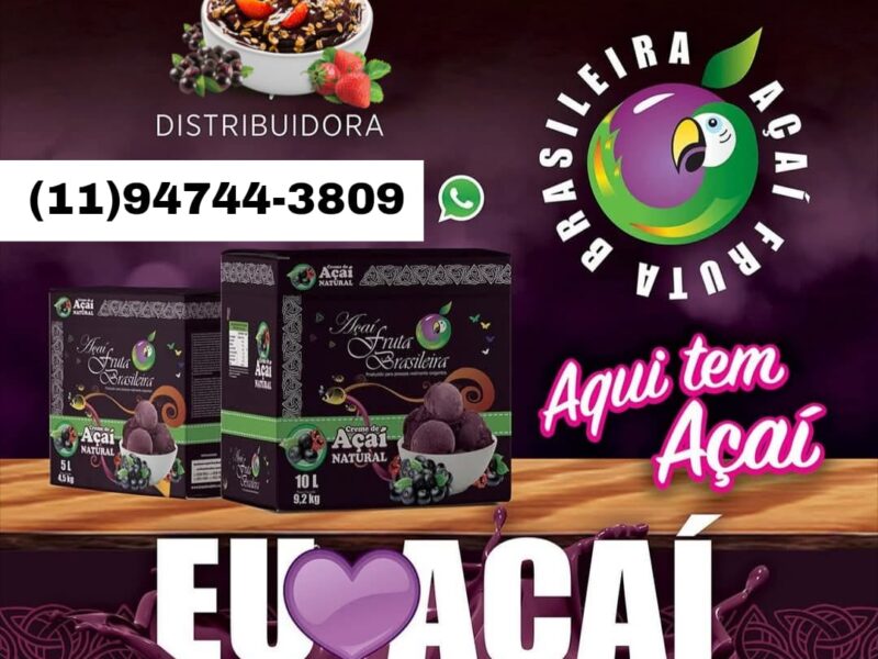 Representante Luciano Brasileira Açai Frutas