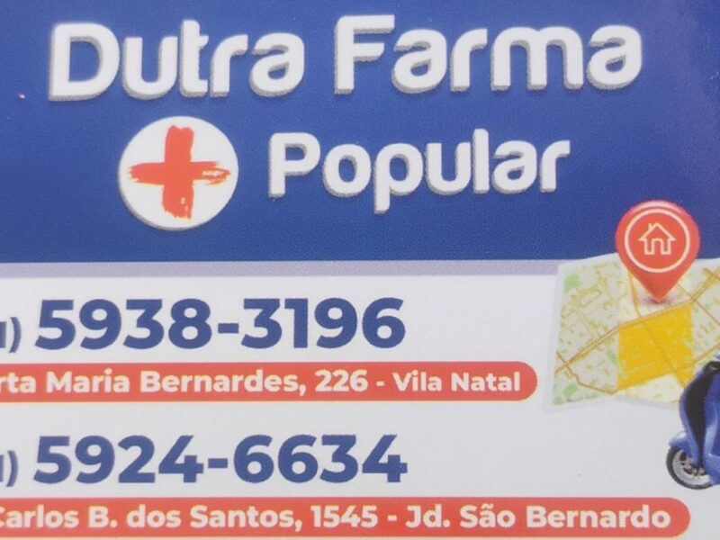 DROGARIA DUTRA FARMA