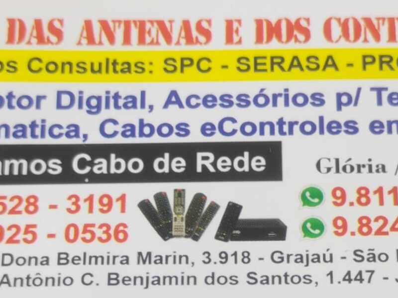 CASA DE ANTENAS E DOS CONTROLES