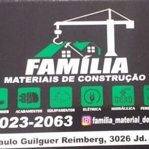 FAMILIA MATERIAL DE COSTRUÇÃO