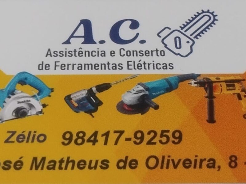 ASSISTENCIA E CONCERTO DA FERRANTAS ELETRICAS