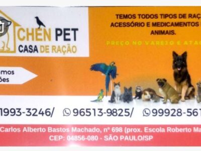 CASA DE RAÇÃO CHEN PET