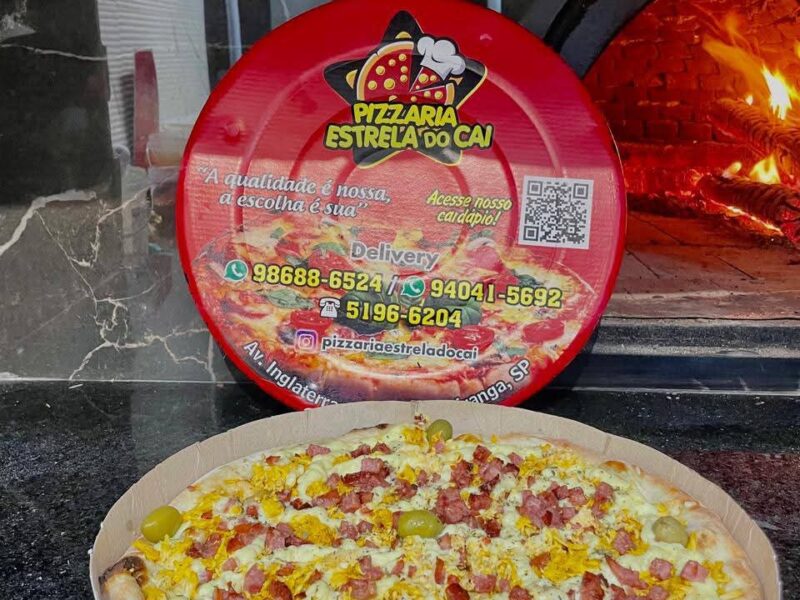 🍕✨ CHEGOU A PIZZARIA ESTRELA DO CAI! ✨🍕