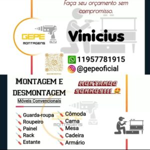 MONTADOR DE M&Oacute;VEIS Z/S E REGI&Atilde;O 🧰🪛