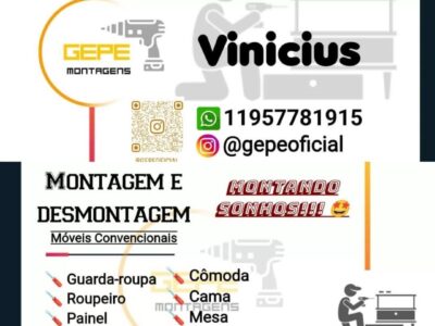 MONTADOR DE M&Oacute;VEIS Z/S E REGI&Atilde;O 🧰🪛