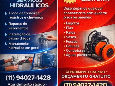 WR HIDR&Aacute;ULICA EM GERAL E DESENTUPIDORA